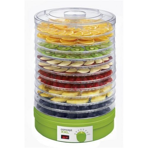 CONCEPT SO1025 XXL fødevaredehydrator til frugt, svampe og urter
