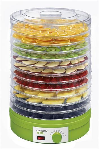 CONCEPT SO1025 XXL fødevaredehydrator til frugt, svampe og urter