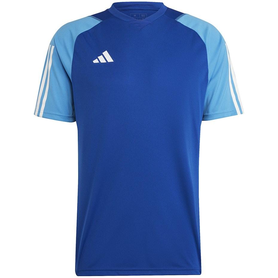 Kortærmet trøje adidas Tiro 23 Competition HU1296 - blå, str. M