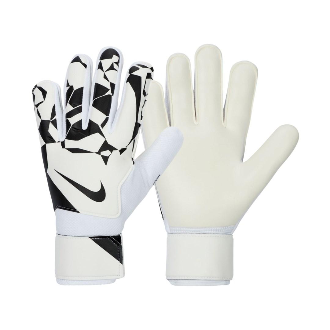 Nike Match Goalkeeper målmandshandsker - hvid/sort, størrelse 9, HQ0257-100