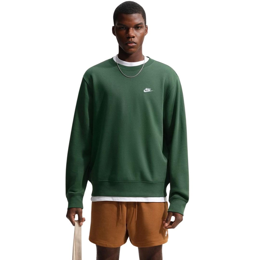 Sweatshirt herre Nike Club BB FN3886 323 - grøn XL