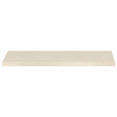 Vindueskarme 2 stk. hvid 120 x 40 x 2 cm i massivt egetræ