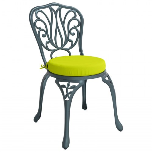 Runde sædepuder SOEST 4 stk. - lys grøn, Ø 40 cm