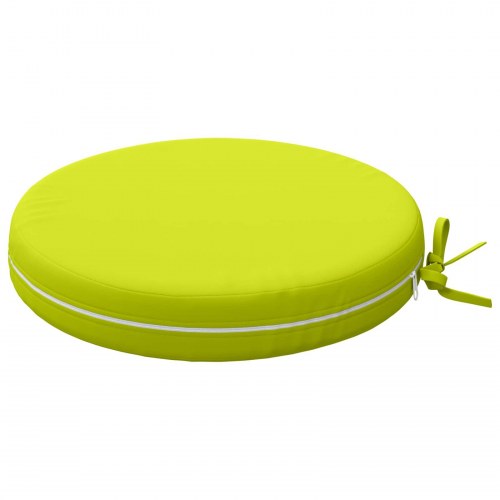 Runde sædepuder SOEST 4 stk. - lys grøn, Ø 40 cm