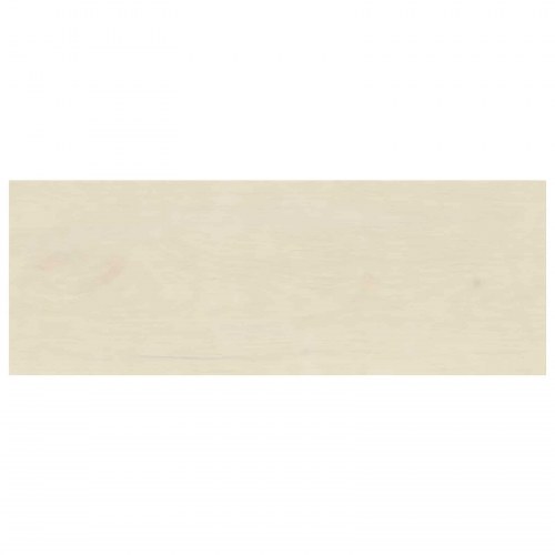 Vindueskarme 2 stk. hvid 110 x 40 x 2 cm i massivt egetræ