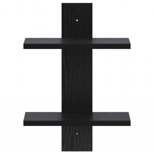 Væghylde i sort eg 30 x 13,5 x 43 cm