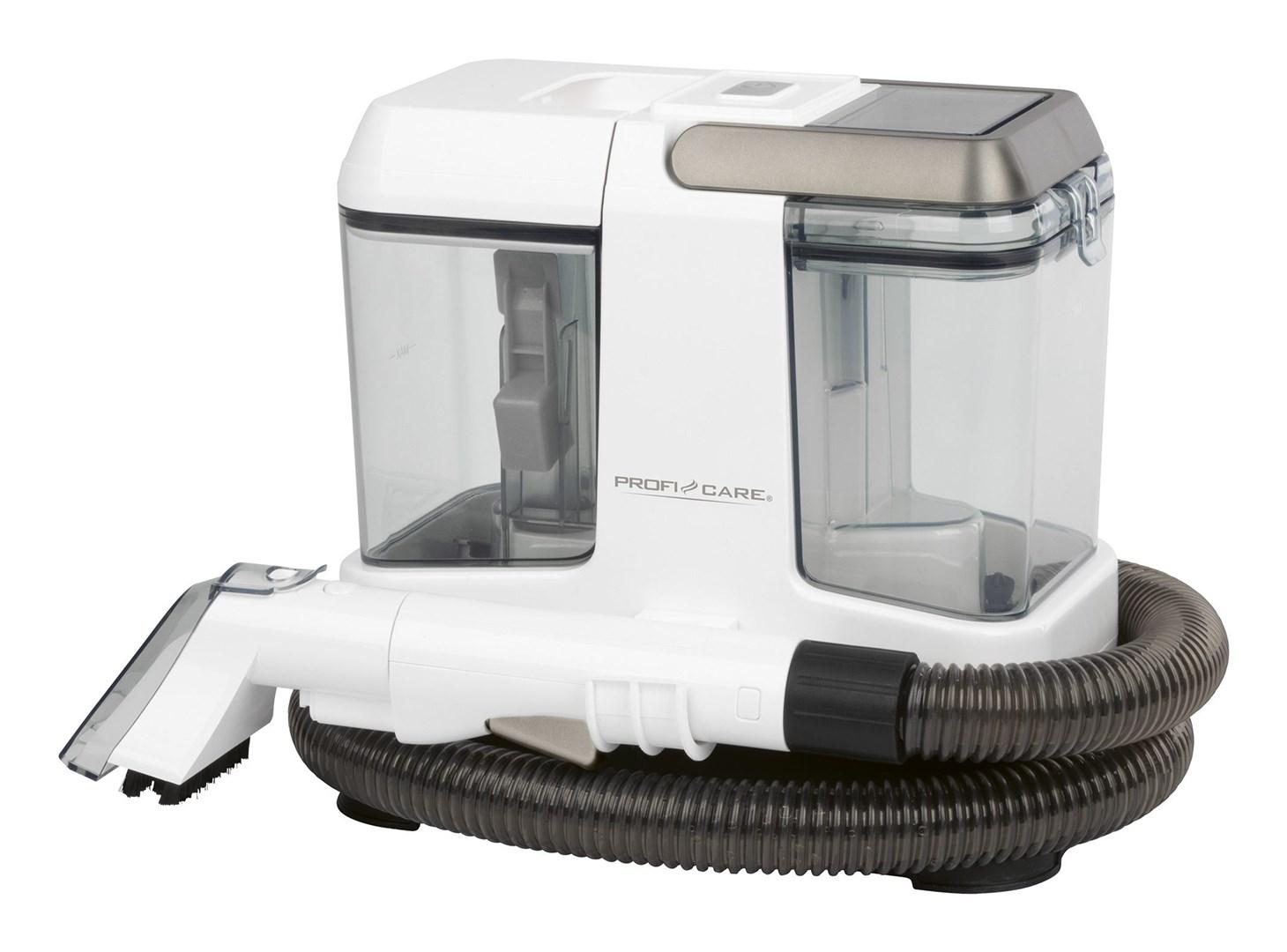 ProfiCare PC-PTR 3153 håndholdt tæpperenser til tæpper og polstring - hvid/sort