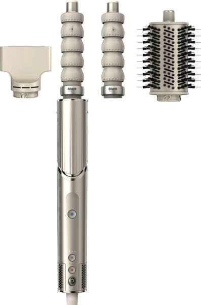 Shark FlexStyle 3-in-1 Air Styler and Hair Dryer with Auto-Wrap Curlers and Oval Brush - Champagne