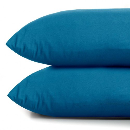 RESTILO Amber pudebetræk i jersey 40 x 120 cm - indigo, 2 stk.