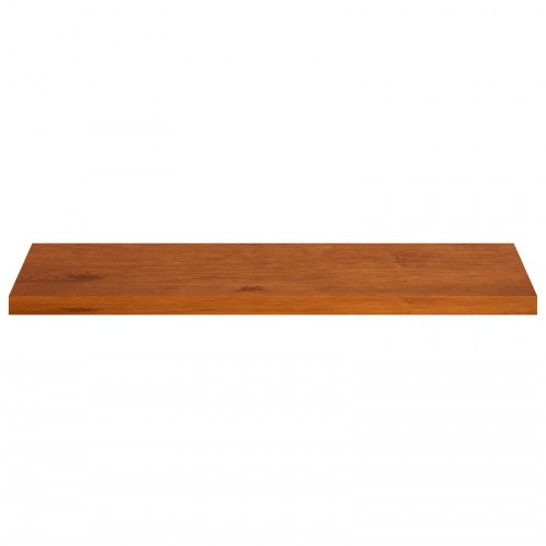 Vindueskarme 2 stk. brun 120 x 40 x 2 cm i massivt egetræ