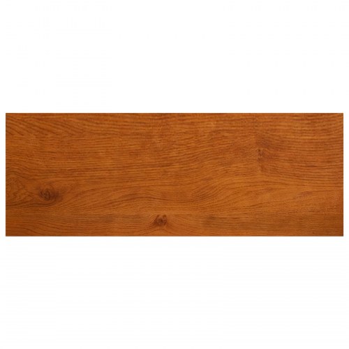 Vindueskarme 2 stk. brun 120 x 40 x 2 cm i massivt egetræ