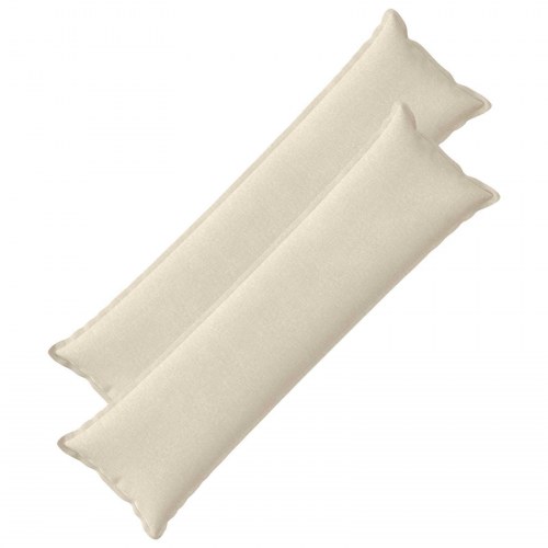 Pudebetræk 2 stk. HOUTEN cremefarvet 40 x 145 cm