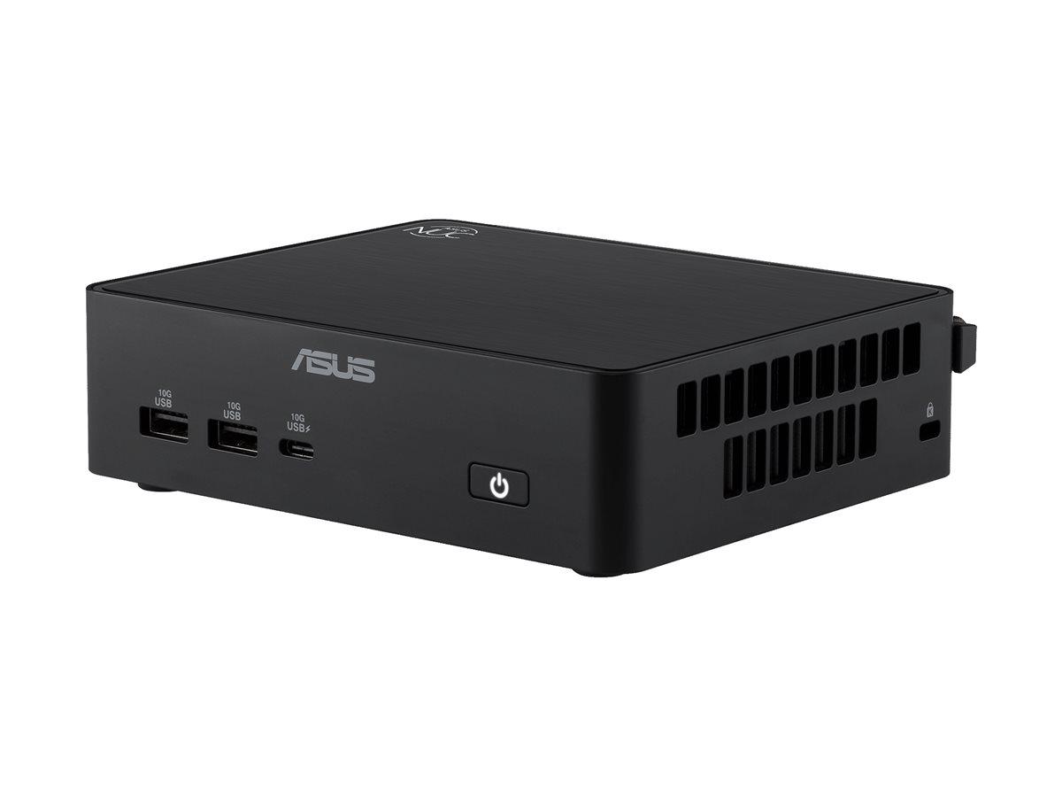 ASUS NUC 16 Pro RNUC16GDKU760002 Mini PC barebone med Core Ultra 7 356H, Wi-Fi 7 og sort
