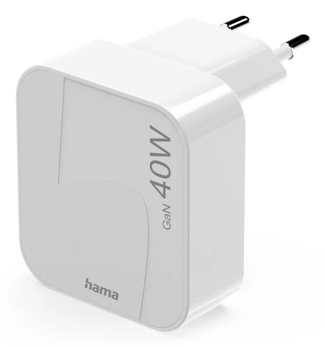 USB-C oplader Hama 40 W - hvid