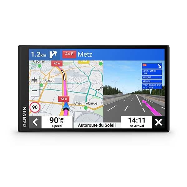 Garmin DriveSmart 76 bilnavigation 7" touchscreen med Wi-Fi, Bluetooth og 32 GB - sort