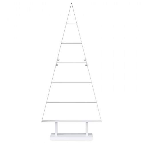 Metaljuletræ KUOPIO 90 cm - hvid