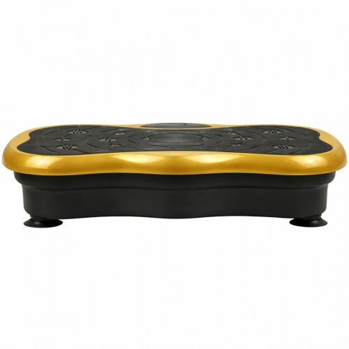 Extralink Moonwalk Spin Move vibrationsplatform til fitness 200 W - guld/sort