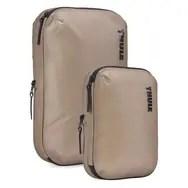 Thule TCCS201 kompressionssæt - lille + stor, Gentle Beige, nylon 100D