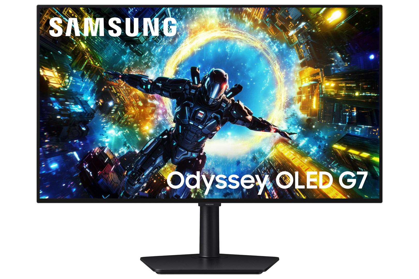 Gamingskærm Samsung Odyssey OLED G7 32" 4K - sort