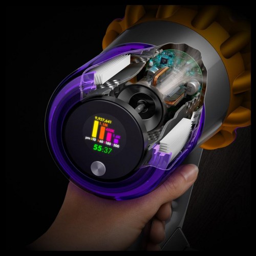 2-i-1 stangstøvsuger Dyson V15 Detect Absolute - rustfrit stål