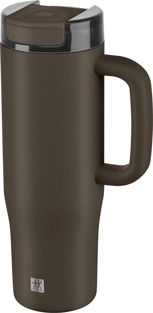 Termokrus ZWILLING THERMO PLUS med sugerør - 900 ml, brun