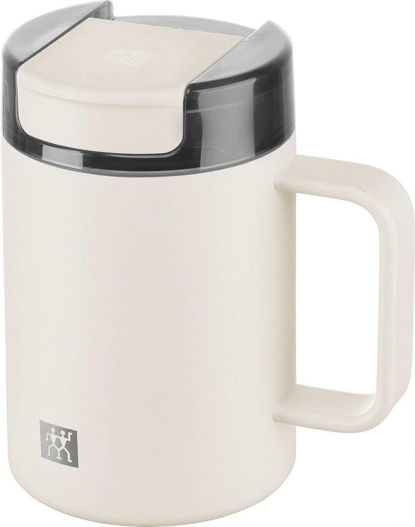 ZWILLING THERMO PLUS termokrus med hank 380 ml - cremefarvet