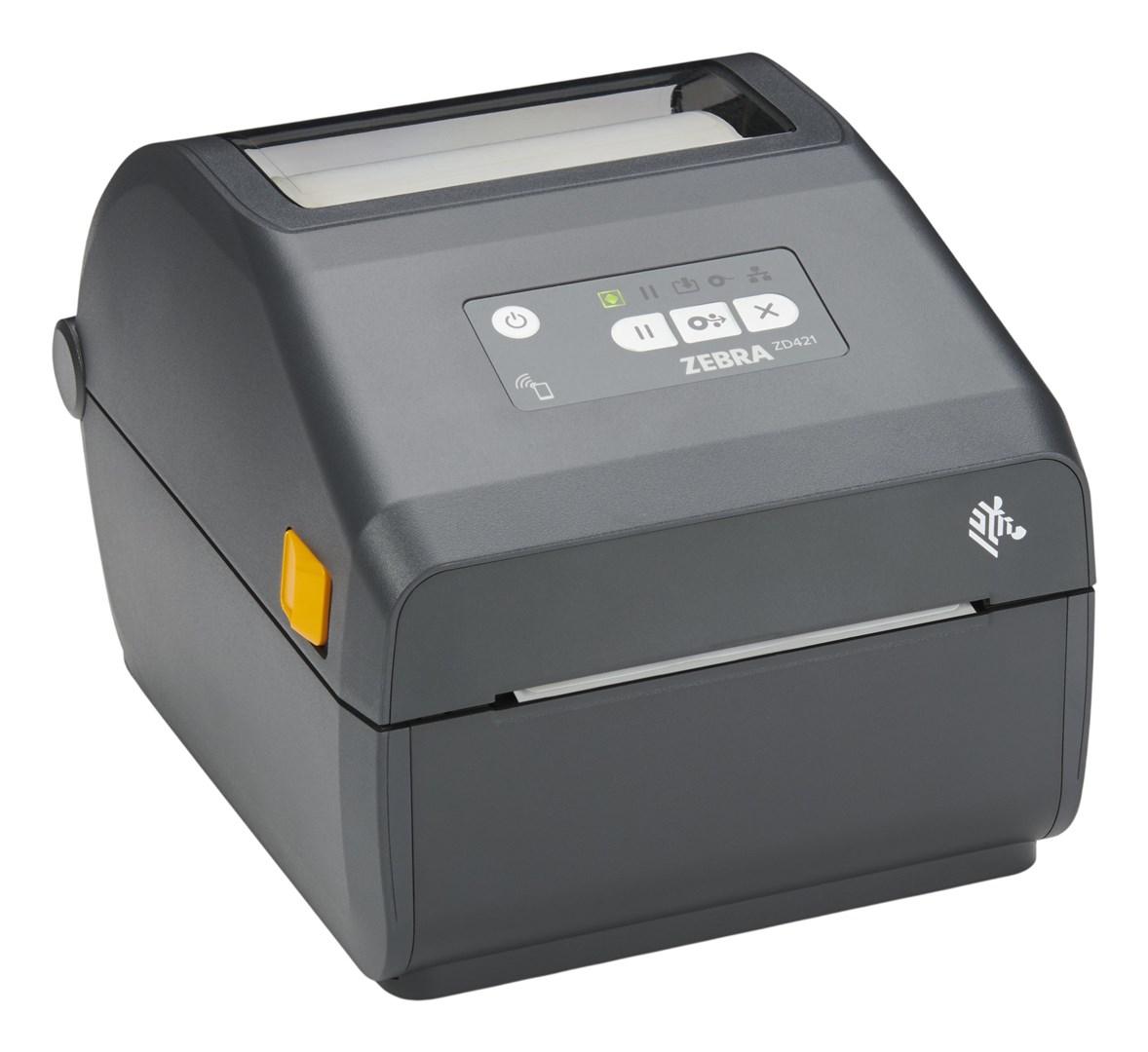 Labelprinter Zebra ZD421 - termisk transfer, Bluetooth/Ethernet