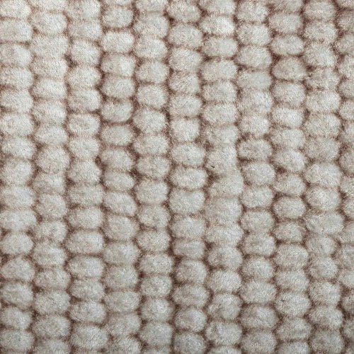 Gulvtæppe beige 50 x 200 cm - kort luv