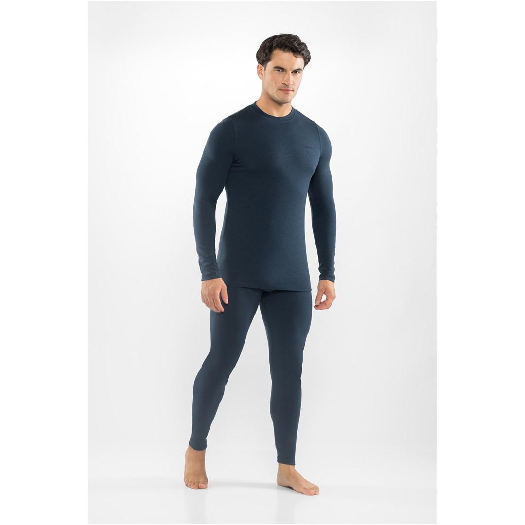 Termoundertøjssæt Viking Meriboo Man Set Merino - marineblå, XL