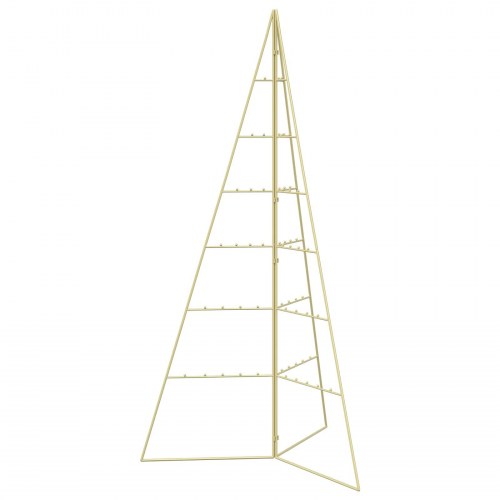 Metaljuletræ KUOPIO 140 cm - guld