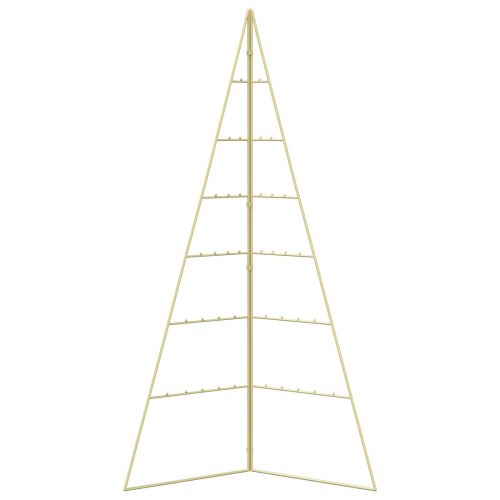 Metaljuletræ KUOPIO 140 cm - guld