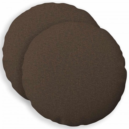 Pudebetræk HEERLEN 2 stk. gråbrun Ø 50 cm