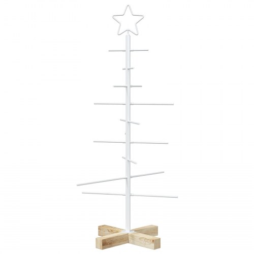 Metal juletræ KUOPIO 90 cm - hvid