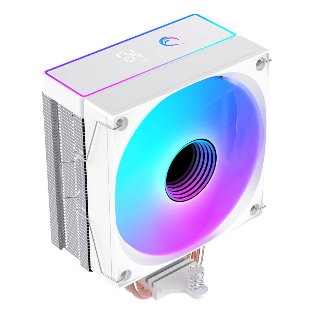 CPU-køler RAMPAGE OCTAGON B70 - hvid