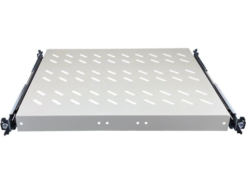 Udtrækshylde 19" Alantec 1U 570 mm - grå