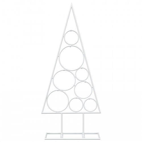 Metal juletræ KUOPIO 60 cm - hvid