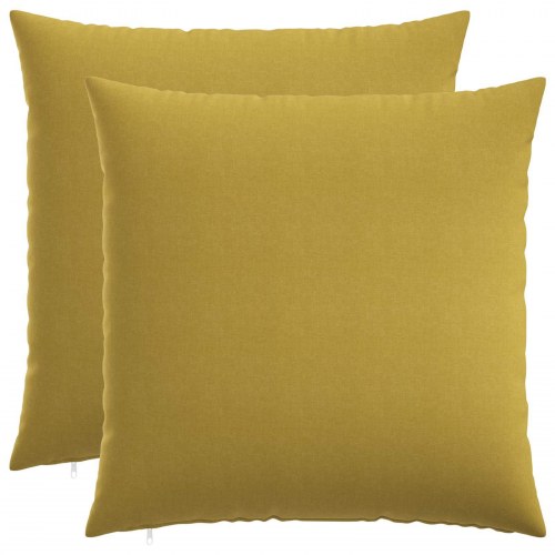 Pudebetræk HEERLEN lys grøn 80 x 80 cm - 2 stk.