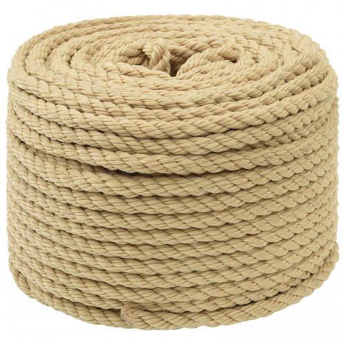 PP-reb 8 mm 50 m - naturfarvet