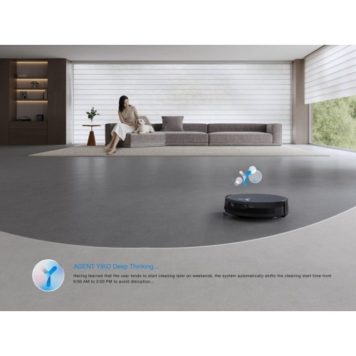 Robotstøvsuger Ecovacs DEEBOT X12 OmniCyclone - sort