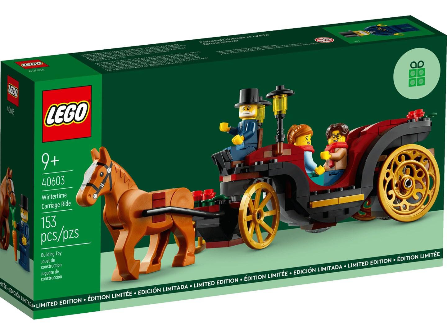 Byggesæt LEGO 40603 Wintertime Carriage Ride - Limited Edition