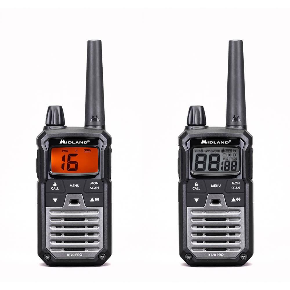 Midland XT70, Digital Mobile Radio (DMR), 32 kanaler, Voksen, Unisex, LCD, Nikkel-Metalhydrid (NiMH)