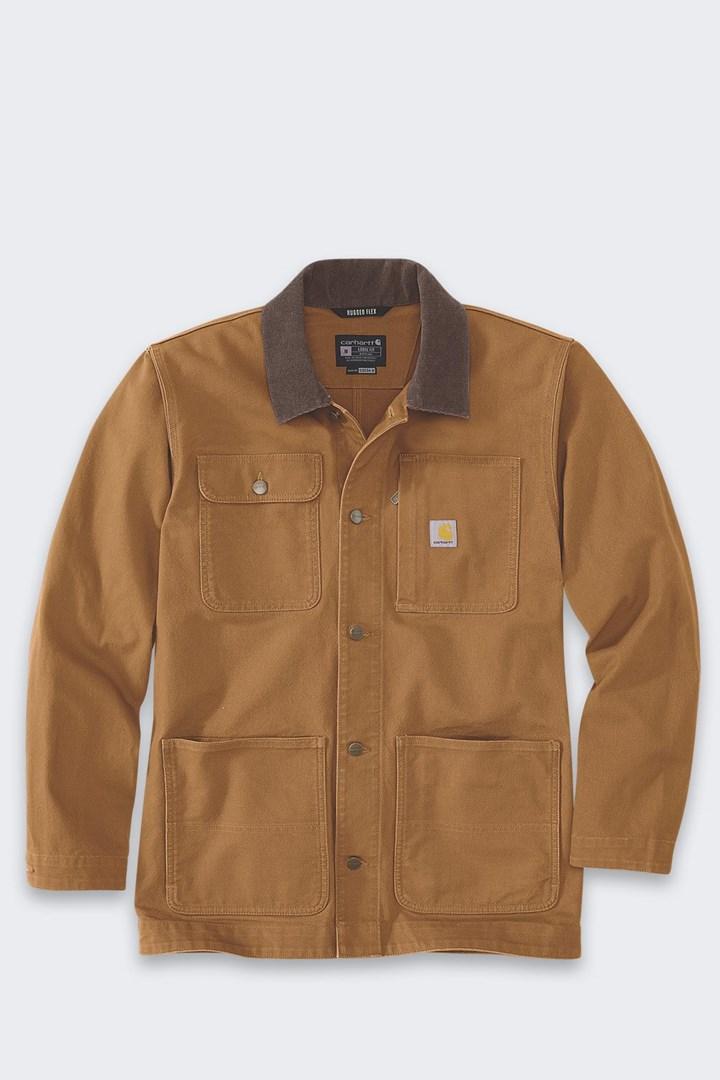 Jakke Carhartt Iconi C01 Duck Chore - brun
