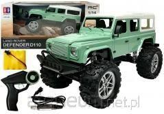 Fjernstyret bil Land Rover Defender D110 1:14 - grøn