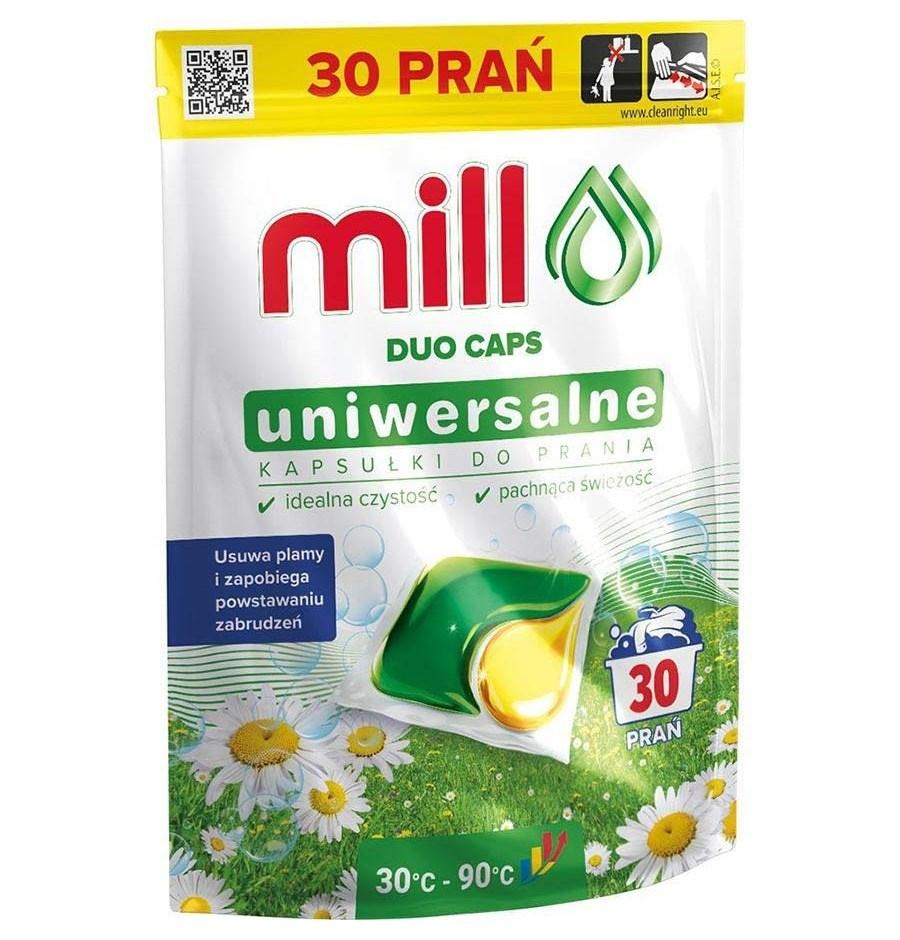Vaskekapsler MILL Duo Caps universal - 30 stk.