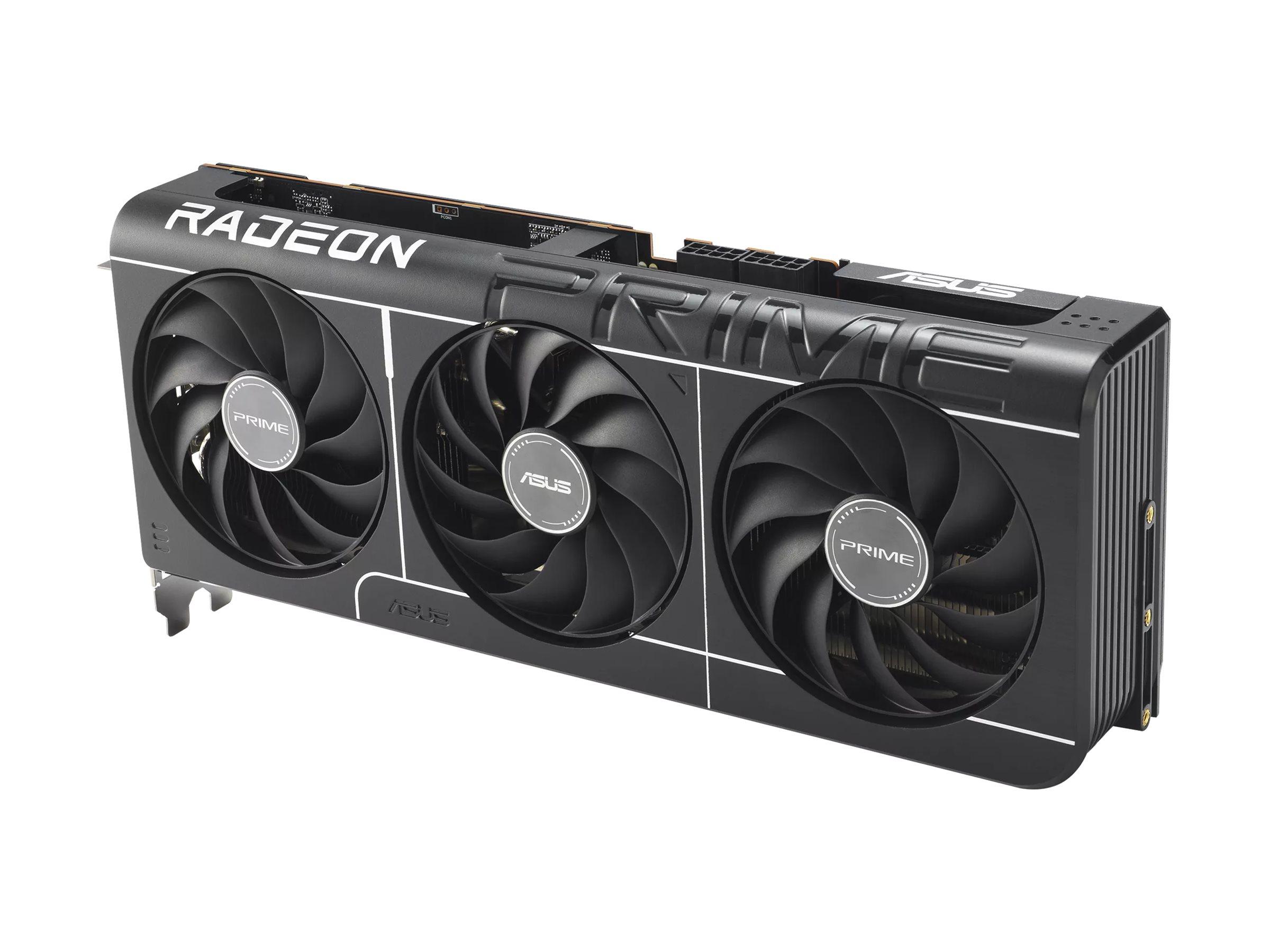 ASUS PRIME - OC Edition - grafikkort - Radeon RX 9070 - 16 GB GDDR6 - PCI Express 5.0 - 3 x DisplayPort, HDMI - sort - boks