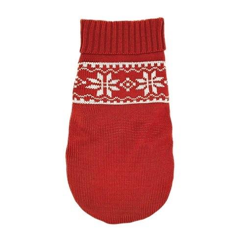 Hundesweater Pchełka Norweski Red - str. L