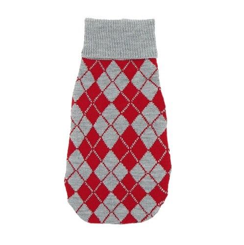 Hundetøj Pchełka Romby Red - rød, XL