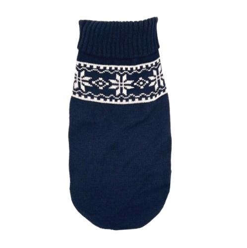 Hundesweater Norweski Navy - XL
