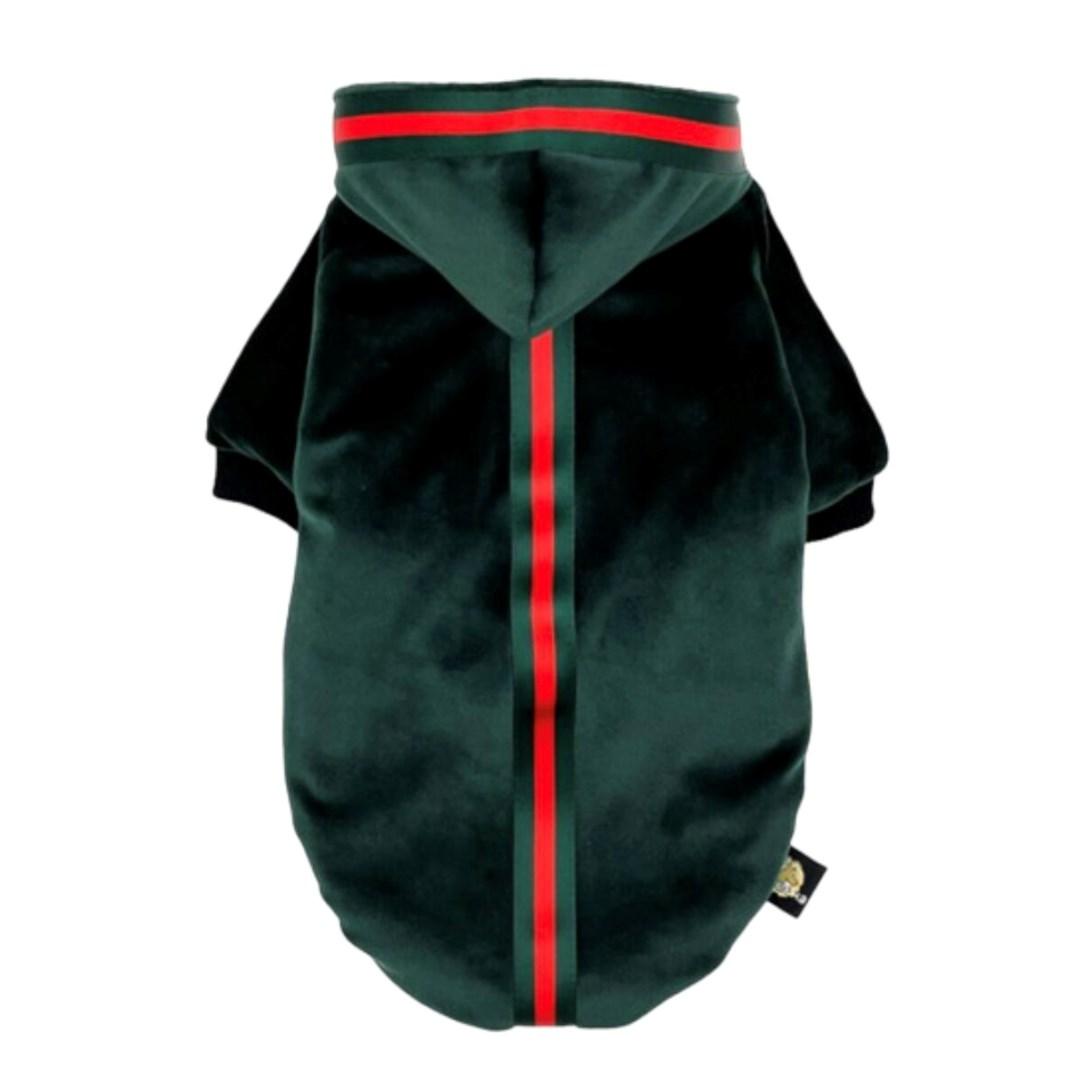 Hundetøj Pchełka Velvet Green - XS