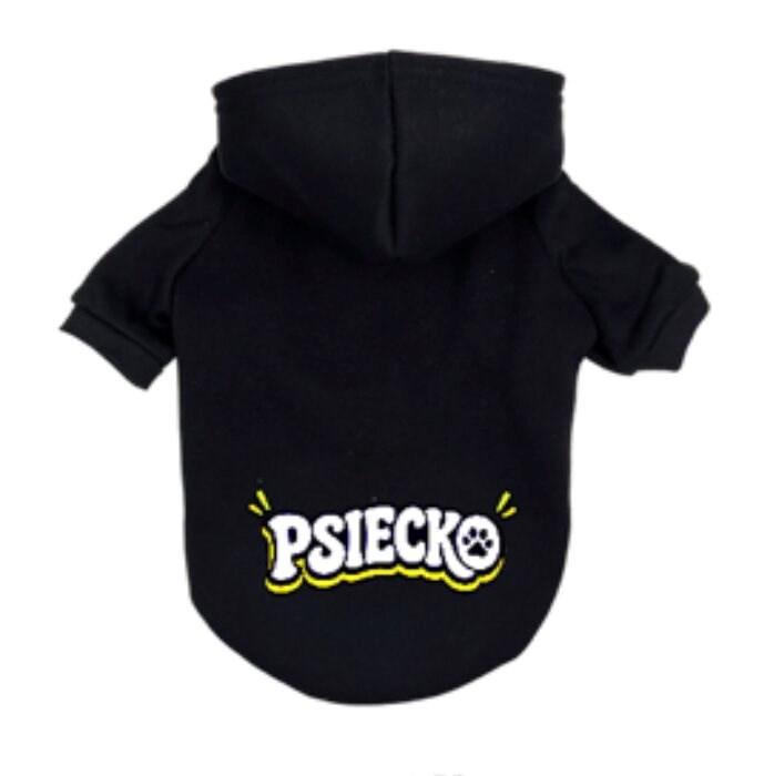 Hundehættetrøje Pchełka Psiecko Black - XXS